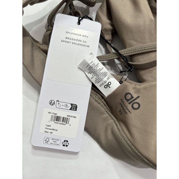 ALO Yoga Splendor Bra in Light Cocoa - Picture 6 of 7
